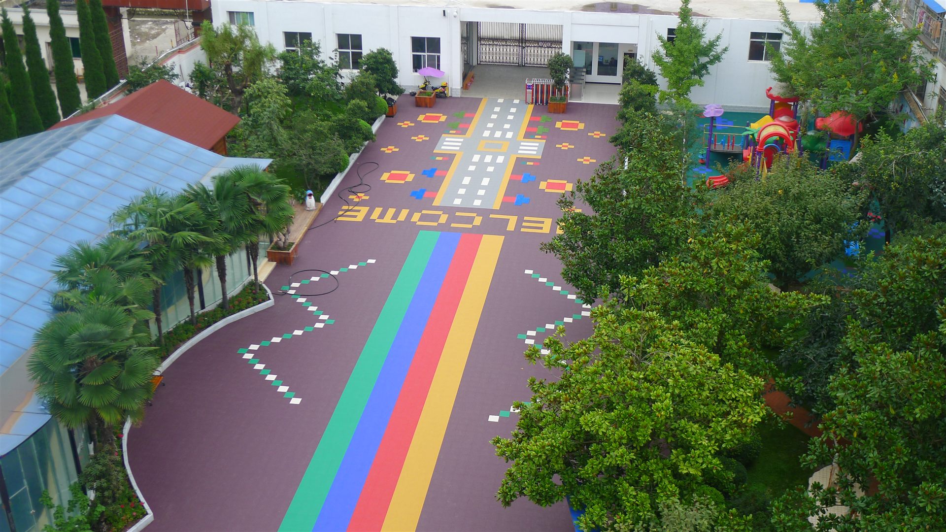 爱心幼儿园园所全景